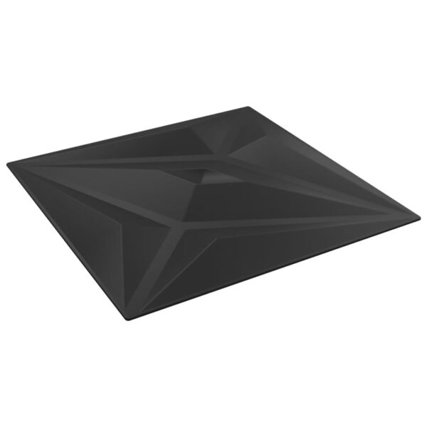 Zidni paneli 12 kom crni 50 x 50 cm XPS 3 m² uzorak zvijezde - Slika 5