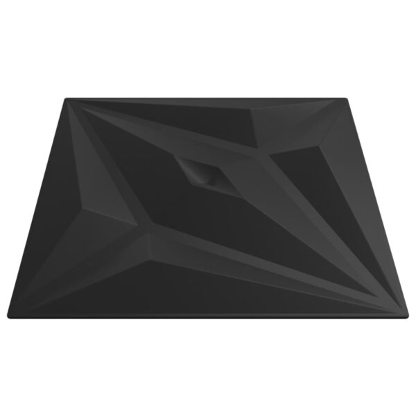 Zidni paneli 12 kom crni 50 x 50 cm XPS 3 m² uzorak zvijezde - Slika 6