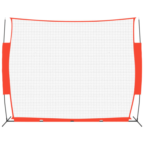 Prijenosna mreža za bejzbol 369x107x271 cm čelik i poliester - Slika 3