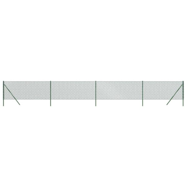 Žičana ograda zelena 0,8 x 10 m - Slika 2