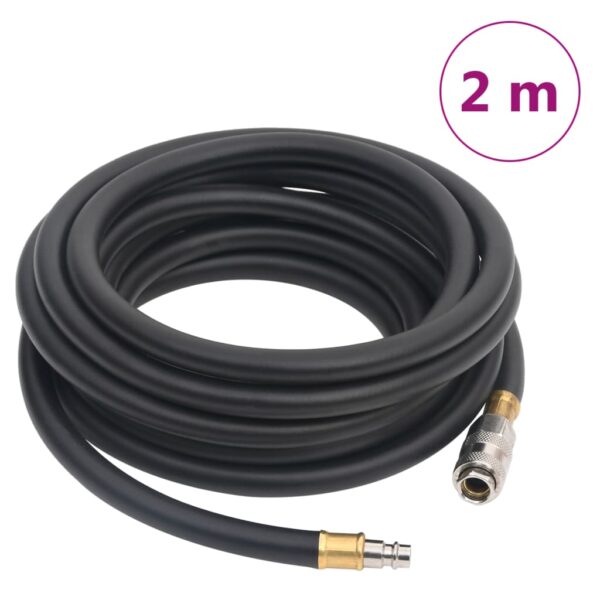 Hibridno zračno crijevo crno 0,6 " 2 m od gume i PVC-a