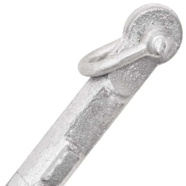 Sklopivo sidro srebrno 0,7 kg od kovanog željeza - Slika 5
