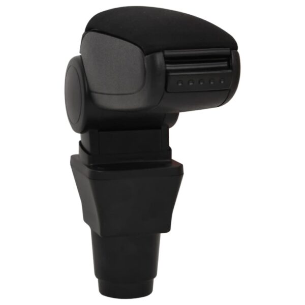 Naslon za ruke za automobil crni 13 x 32,5 x (24 - 51,5) cm ABS - Slika 2