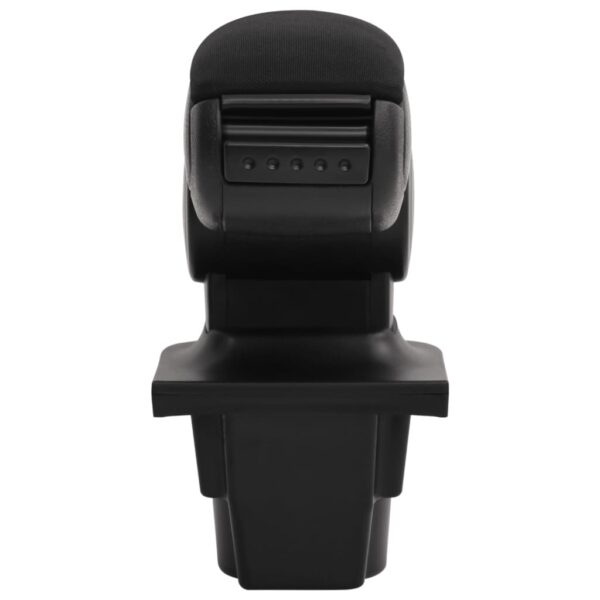 Naslon za ruke za automobil crni 16x35x(30-49) cm ABS - Slika 3