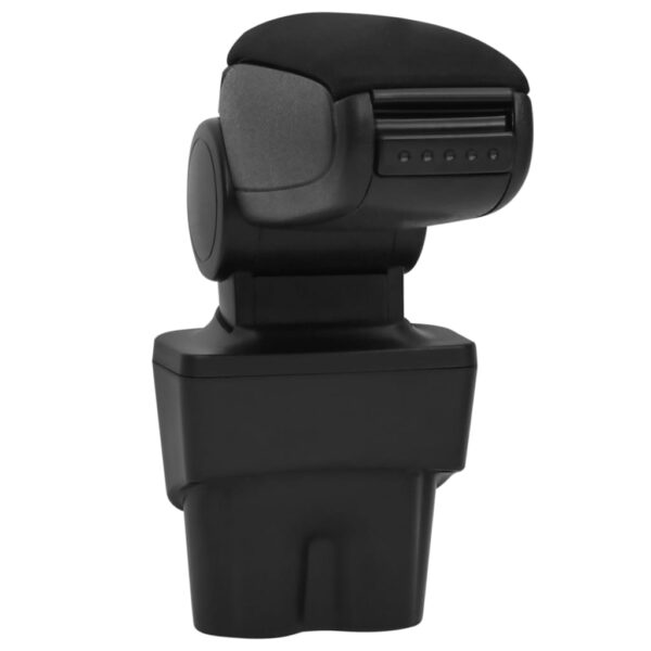 Naslon za ruke za automobil crni 17 x 32 x (35,5 - 52) cm ABS - Slika 2