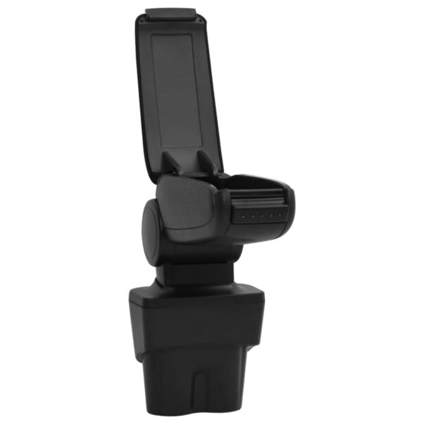 Naslon za ruke za automobil crni 17 x 32 x (35,5 - 52) cm ABS - Slika 4