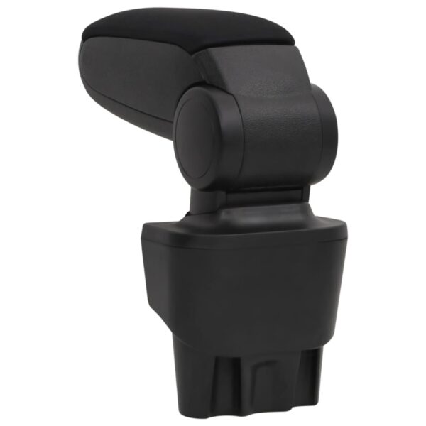 Naslon za ruke za automobil crni 17 x 32 x (35,5 - 52) cm ABS - Slika 6