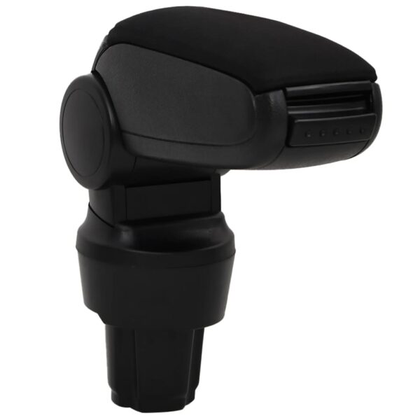 Naslon za ruke za automobil crni 13 x 33 x (33 - 49) cm ABS - Slika 2