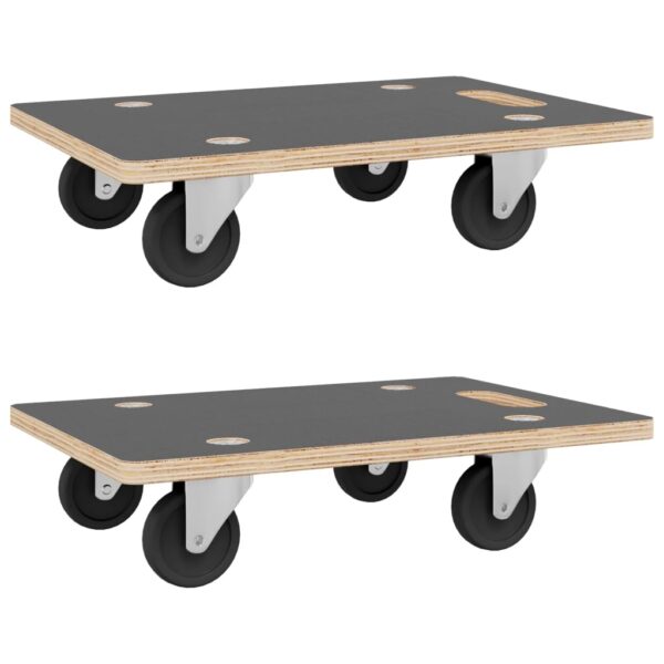 Transportna kolica 2 kom pravokutna 50 x 35 x 11,5 cm 250 kg - Slika 2