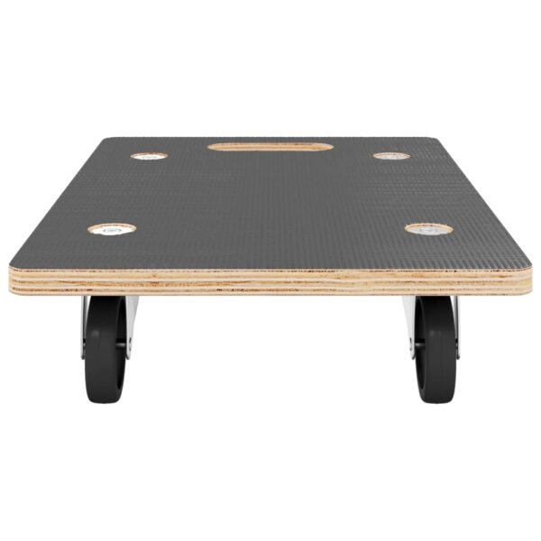 Transportna kolica 2 kom pravokutna 50 x 35 x 11,5 cm 250 kg - Slika 5