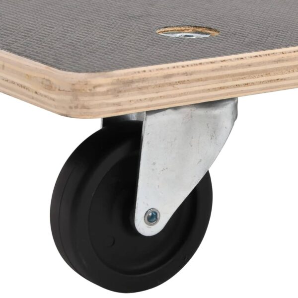 Transportna kolica 2 kom pravokutna 50 x 35 x 11,5 cm 250 kg - Slika 7