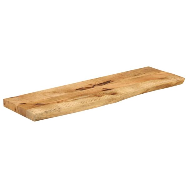 Stolna ploča 120x40x2,5 cm masivno drvo manga sa živim rubom - Slika 2