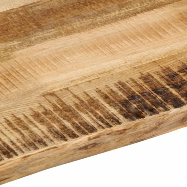 Stolna ploča sa živi rub 80x80x2,5 cm masivno grubo drvo manga - Slika 7