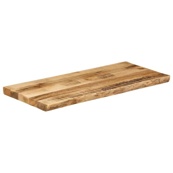 Stolna ploča sa živi rub 100x40x3,8 cm masivno grubo drvo manga - Slika 2
