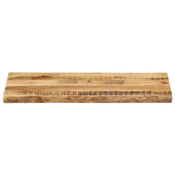 Stolna ploča sa živi rub 100x40x3,8 cm masivno grubo drvo manga - Slika 3