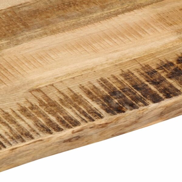 Stolna ploča sa živi rub 100x40x3,8 cm masivno grubo drvo manga - Slika 7