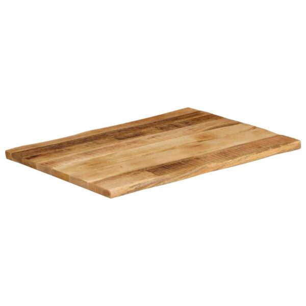 Stolna ploča sa živi rub 80x60x3,8 cm masivno grubo drvo manga - Slika 2