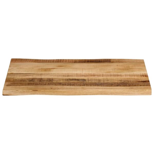 Stolna ploča sa živi rub 80x60x3,8 cm masivno grubo drvo manga - Slika 3