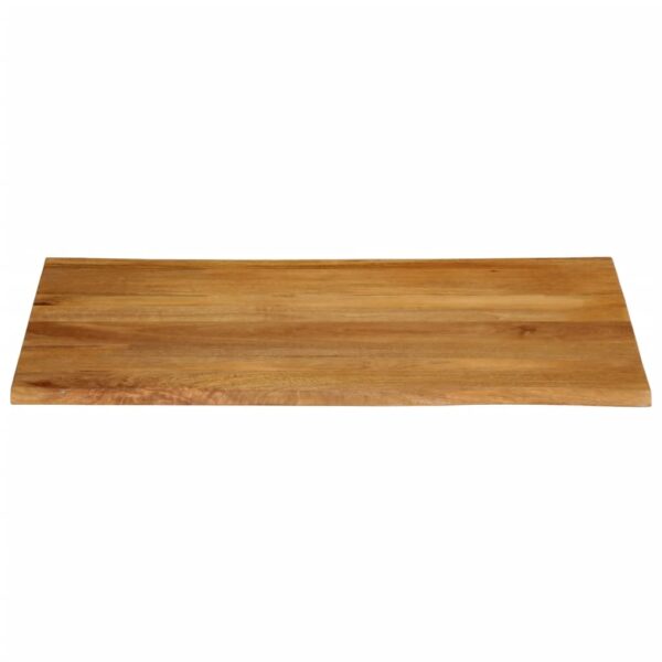 Stolna ploča 110x80x2,5cm od masivnog drva manga sa živim rubom - Slika 3