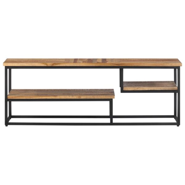 TV ormarić 110 x 30 x 39 cm od masivne obnovljene tikovine - Slika 2