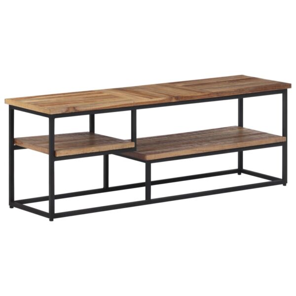 TV ormarić 110 x 30 x 39 cm od masivne obnovljene tikovine - Slika 11