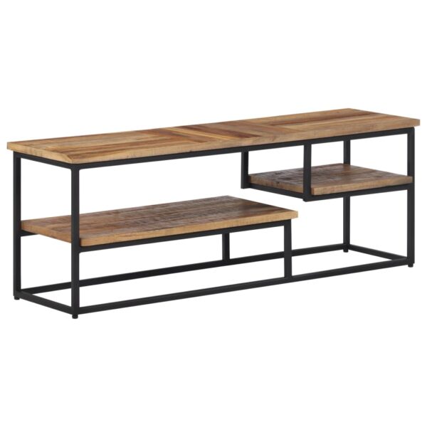 TV ormarić 110 x 30 x 39 cm od masivne obnovljene tikovine - Slika 9