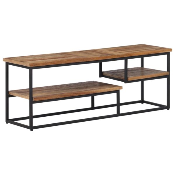 TV ormarić 110 x 30 x 39 cm od masivne obnovljene tikovine - Slika 10
