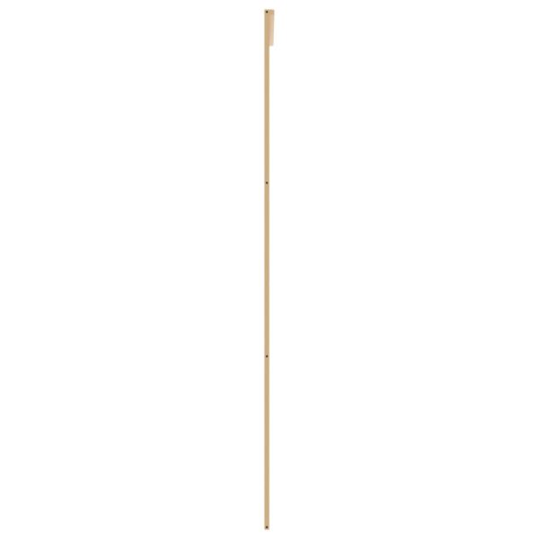 Klizna vrata zlatna 76x205 cm matirano staklo ESG i aluminij - Slika 5