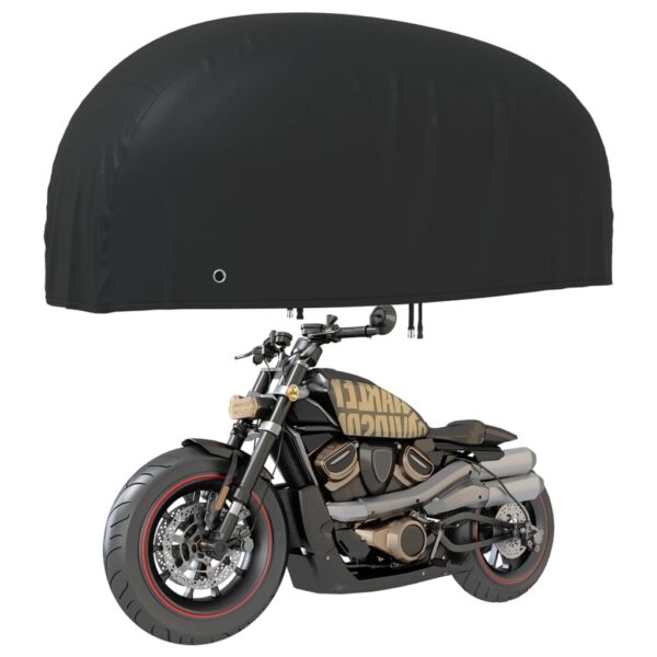 Navlaka za motocikl crna 220 x 95 x 110 cm 210D Oxford - Slika 2