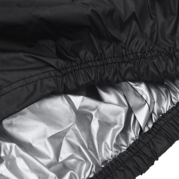 Navlaka za motocikl crna 220 x 95 x 110 cm 210D Oxford - Slika 11
