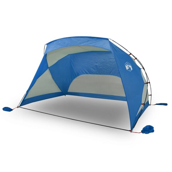 Šator za plažu azurnoplavi 274x178x170/148 cm 185T poliesterski - Slika 2