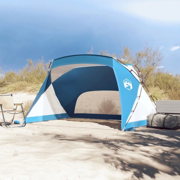 Šator za plažu azurnoplavi 274x178x170/148 cm 185T poliesterski - Slika 3