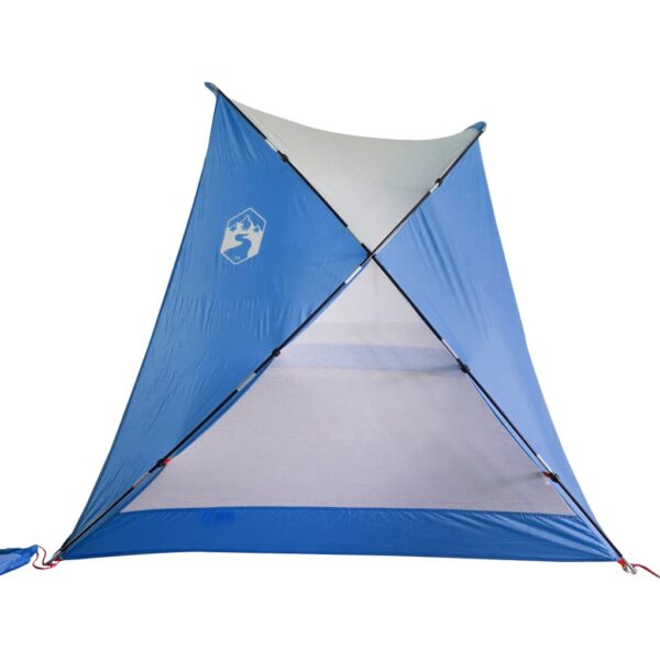 Šator za plažu azurnoplavi 274x178x170/148 cm 185T poliesterski - Slika 6
