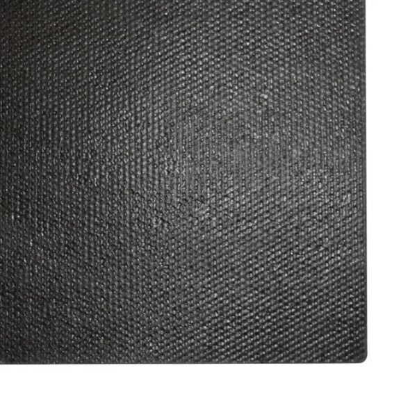 Otirač crni 80 x 100 cm čupavi od kokosovih vlakana - Slika 4