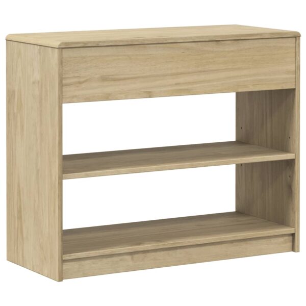 Konzolni stol SAUDA boja hrasta 89,5 x 36,5 x 73 cm od borovine - Slika 6
