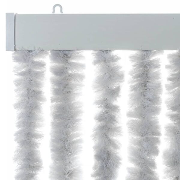 Zastor protiv muha sivi 56x185 cm od šenila - Slika 4