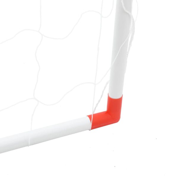 Dječji nogometni gol s loptama 2-u-1 bijeli 184 x 64 x 124 cm - Slika 9