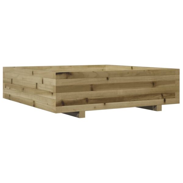 Vrtna sadilica 90x90x26,5 cm od impregnirane borovine - Slika 2