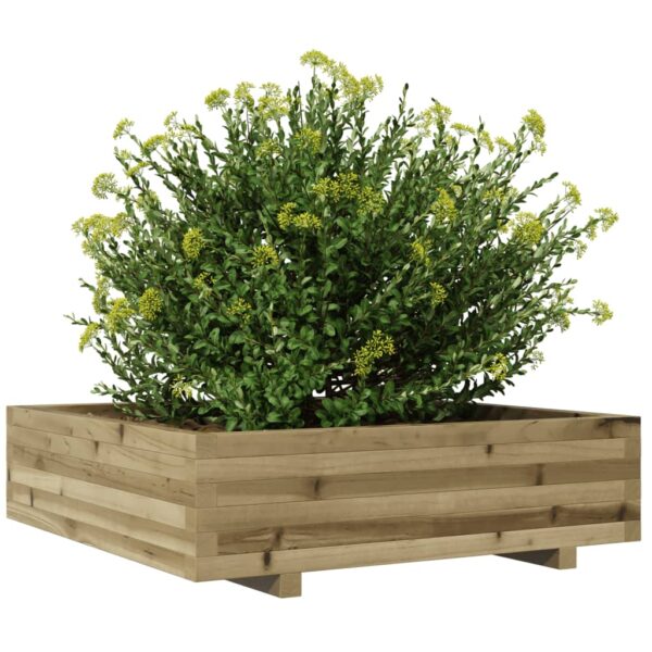 Vrtna sadilica 90x90x26,5 cm od impregnirane borovine - Slika 4