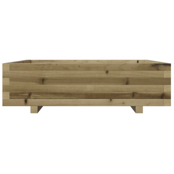 Vrtna sadilica 90x90x26,5 cm od impregnirane borovine - Slika 5