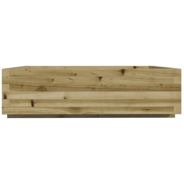 Vrtna sadilica 90x90x26,5 cm od impregnirane borovine - Slika 6