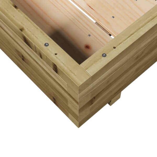 Vrtna sadilica 90x90x26,5 cm od impregnirane borovine - Slika 8