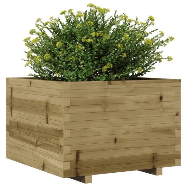 Vrtna sadilica 70x70x49,5 cm od impregnirane borovine - Slika 4
