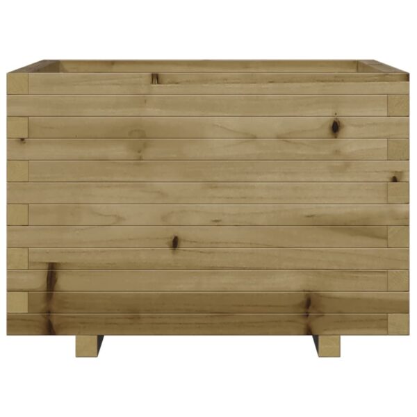 Vrtna sadilica 70x70x49,5 cm od impregnirane borovine - Slika 5