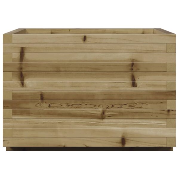 Vrtna sadilica 70x70x49,5 cm od impregnirane borovine - Slika 6