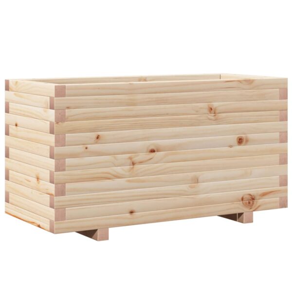 Vrtna sadilica 90 x 40 x 49,5 cm od masivne borovine - Slika 2