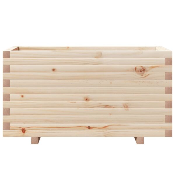 Vrtna sadilica 90 x 40 x 49,5 cm od masivne borovine - Slika 5
