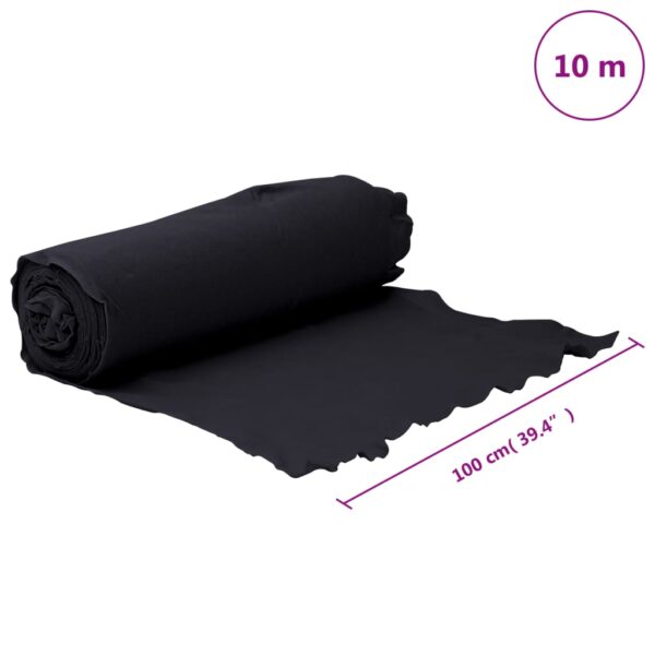 Geotekstilna opna crna 1 x 10 m od poliesterskih vlakana - Slika 9