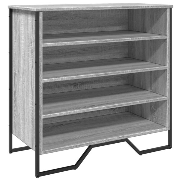 Ormarić za cipele boja hrasta 80x38x78 cm konstruirano drvo - Slika 2