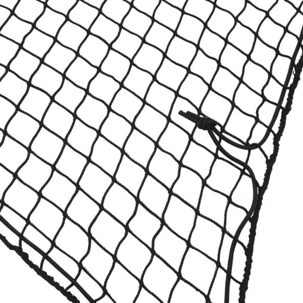 Mreža za prikolicu s elastičnim užetom crna 2,2 x 1,5 m PP - Slika 3